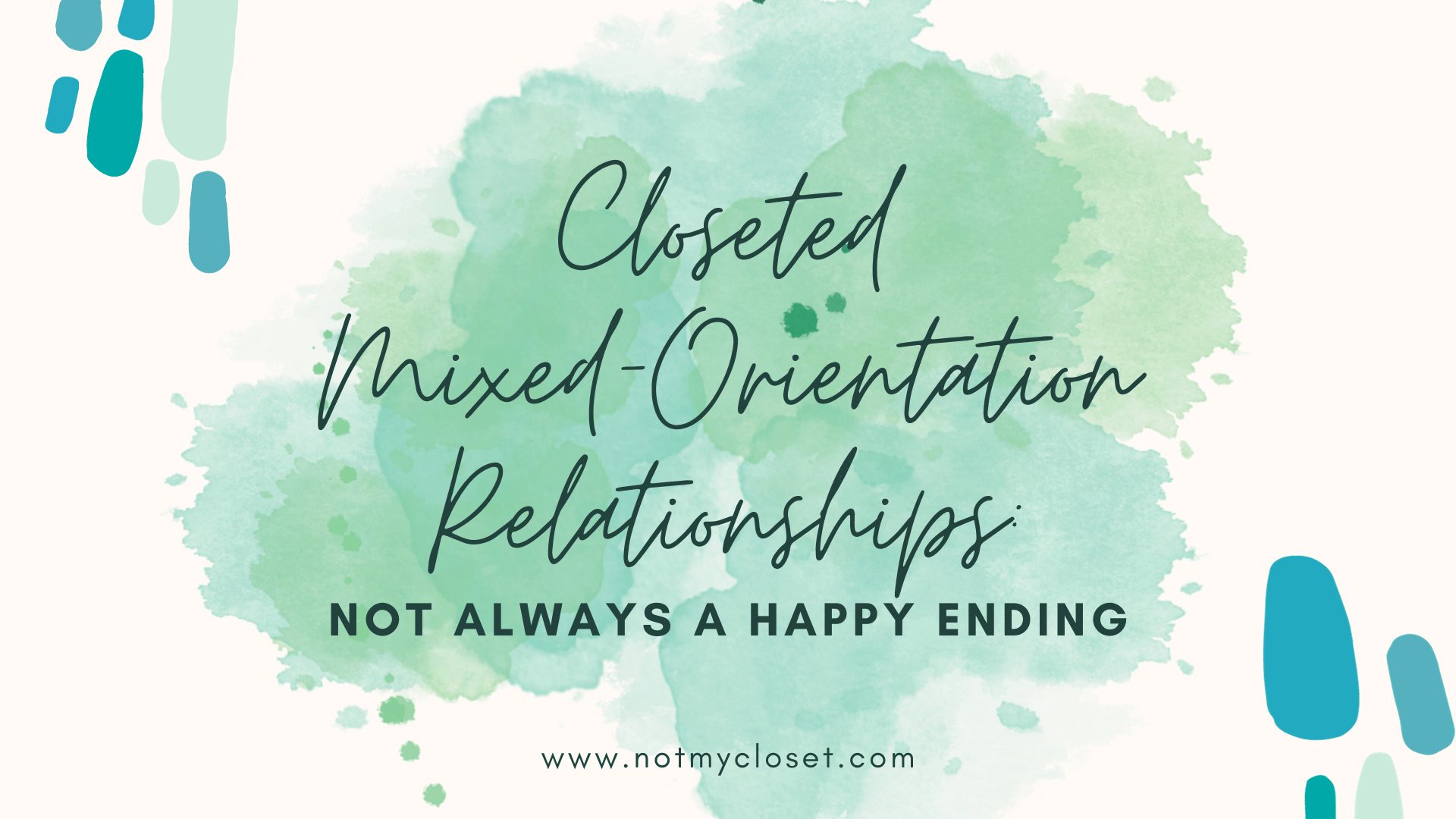 Closeted mixed-orientation relationships are not always a happy ending