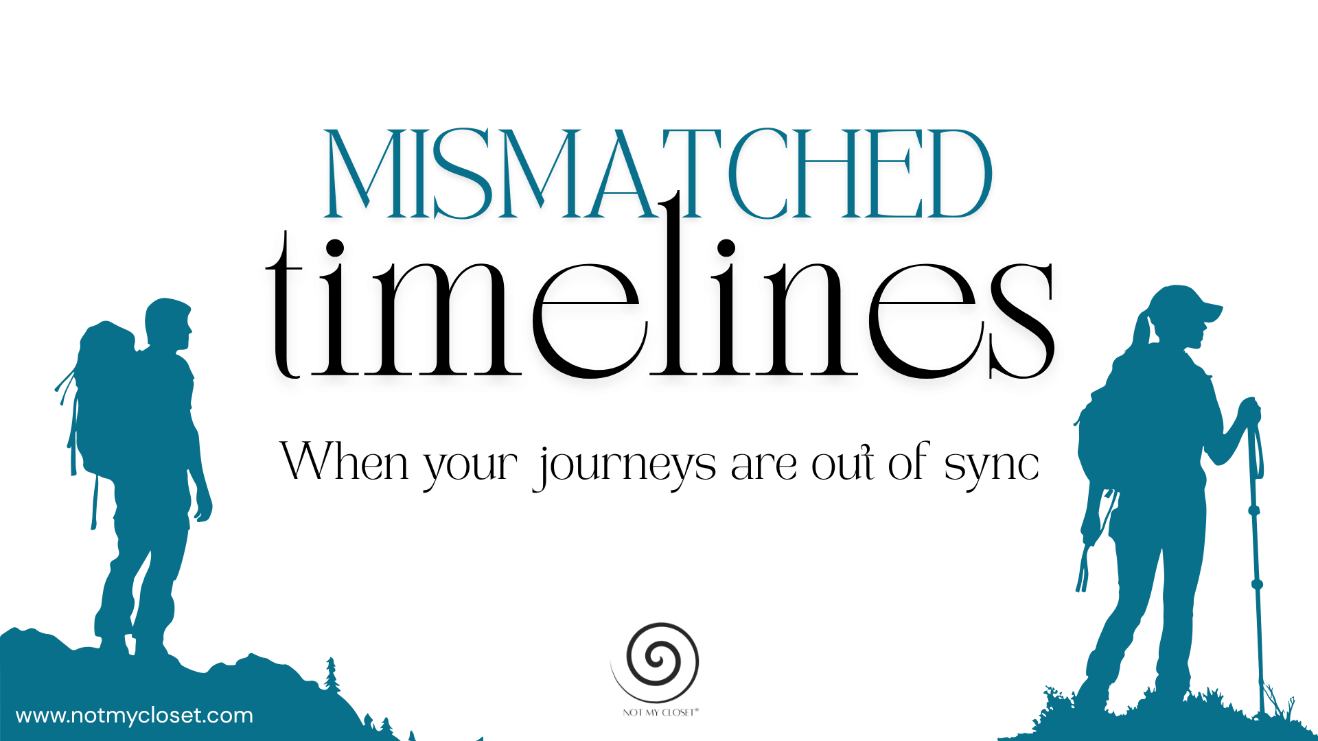 Mismatched timelines of healing for straight spouse and closeted partner